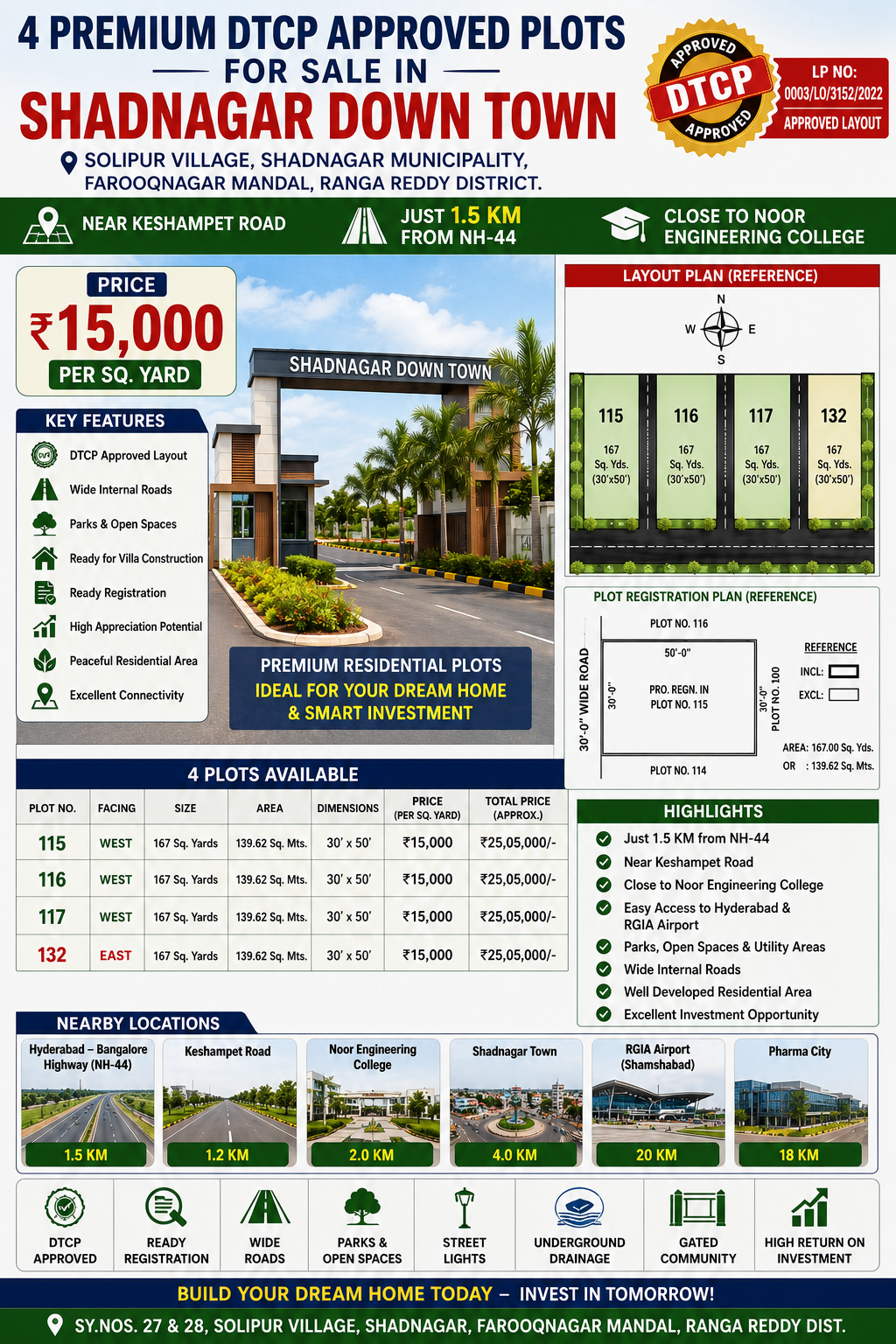 Shadnagar real estate
